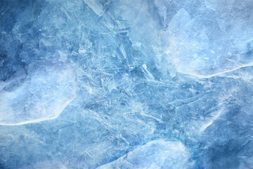 Shattered Blue Ice Texture