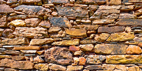 Obraz premium Natural Stone Wall Textured Background Design