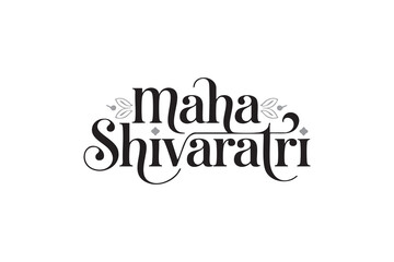 Maha Shivaratri Typography Lettering Designs &ndash; Modern Calligraphy & Creative Text Art