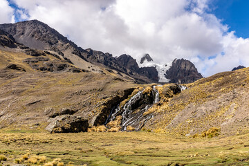 high mountain landscape