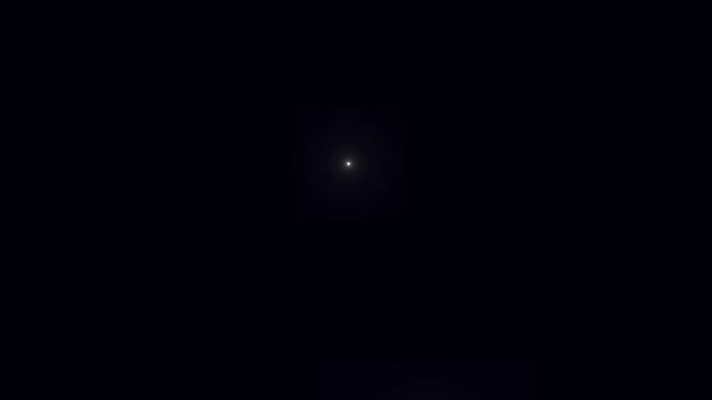 Camera flashes at a stadium concert animation on black background. Bright flashes for overlay- Photographer camera flashes. Studio light flash on dark background. Bright spotlights and lens flares.