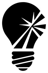 Hand holding light bulb