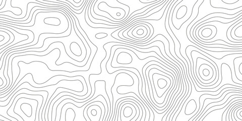 Fototapeta premium Topographic map background with geographic grid for hiking and mountain sport. luxury topographic wavy pattern and geographic grid map design. paper texture Imitation of a geographical map shades.