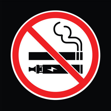 No Vaping Sign Images – Browse 4,854 Stock Photos, Vectors, and Video