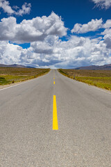 On the way across the Altiplano,Cusco,Peru