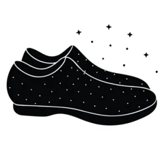 Fotobehang Hokusai The Great Wave shoe  © mstkhatija