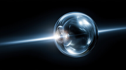 Collisions in subatomic space.