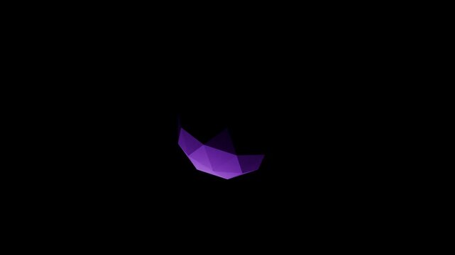 Modern Loading Screen Animation on Black background
