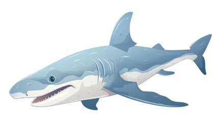 Naklejka premium PNG Shark fish animal