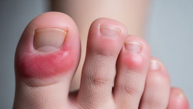 get frostbite on your toe