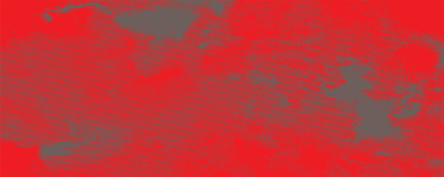 Dark grunge red suede background banner size. Suede texture. vector