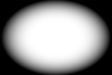 Minimalist abstract representation of a cosmic event with a central black void and glowing halo isolated on transparent background