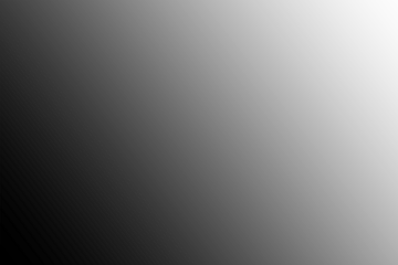 Smooth diagonal gradient from dark black to bright white for a modern background isolated on transparent background