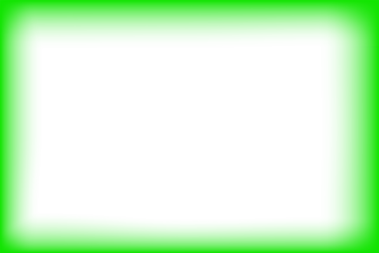 A captivating abstract green frame with a distinct black rectangular core isolated on transparent background - Powered by Adobe