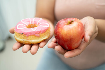 Junk food no good health eating for diet.