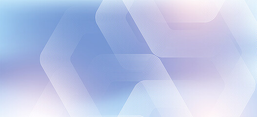 Modern medical or health care scientific abstract background with hexagons. Geometric stripe line art design for poster, brochure, cover, banner, header, website, presentation template