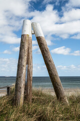 Fototapeta premium frühe Frühlingsgefühle an der Ostsee