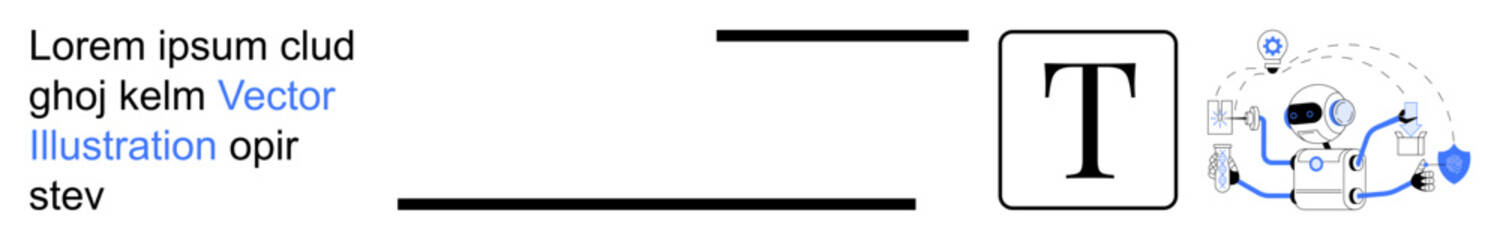 Fototapeta premium Cybersecurity, digital protection, secure communication, data privacy, online safety, information security. Shield and icons network and protection. Cybersecurity and digital protection concept