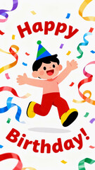 Fototapeta premium happy birthday design