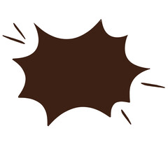 Obraz premium Explosion Vector Illustration: A dynamic illustration captures an explosion of energy and impact, a bold and expressive design element. 