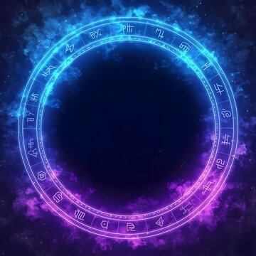 Magic Circle Fantasy Spell Frame