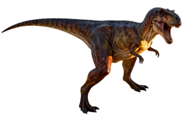 Realistic Tyrannosaurus Rex Dinosaur Illustration