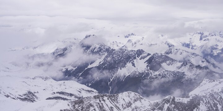 Another onset of winter in May, H&ouml;fats, 2259m, Allg&auml;u Alps, Allg&auml;u, Bavaria, Germany