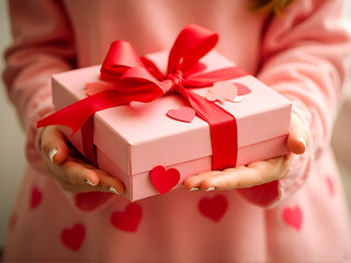 Valentine&rsquo;s Day Gift Box Close-up