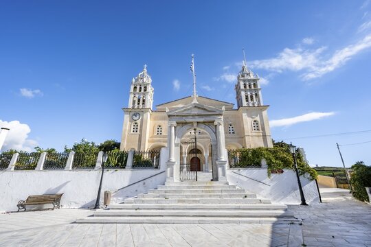 Agia Triada Church, Lefkes, Paros, Cyclades, Greece