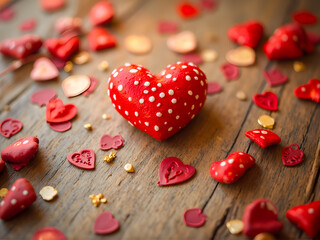 Valentine&rsquo;s Day Love Typography Background