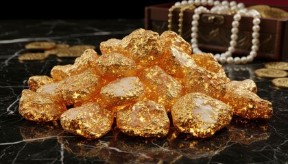 Grilled chicken and pork chops on a barbecue grill