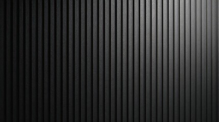 The Corrugated Metal Wall with Dramatic Vertical Shadows and Subtle Gradient Lighting
