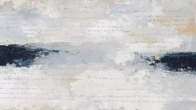 横構図の文学的イメージ抽象画 テクスチャ背景