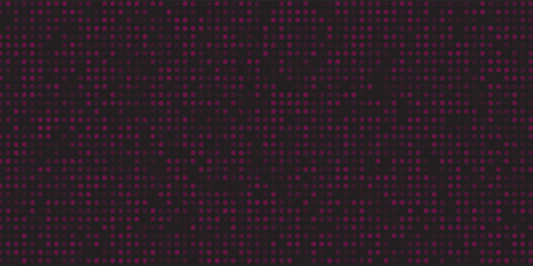 Abstract Purple Digital Background with Random Particle Dots