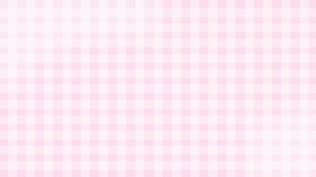 Cute Sweet Pastel Pink Checkers Wallpaper Video Motion Background