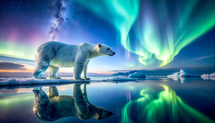 National Polar Bear Day Arctic Aurora Polar Bear Wildlife