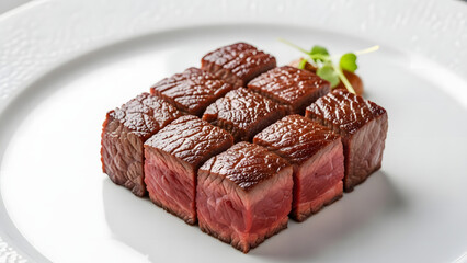 Minimalist Gourmet Beef Cubes
