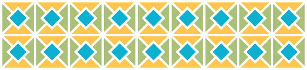 Border style seamless frames isolated on white background. Mexican aztec border patterns with ethnic tribal geometric ornaments. Greek style geometric seamless frames isolated.