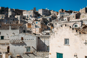 Fototapeta premium Beautiful Matera, Mediaeval city in Italy, Europe.