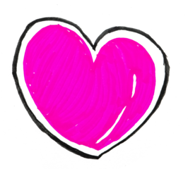 Heart doodles set. Hand drawn hearts collection. Romance and love cut out