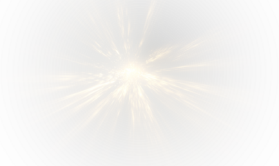 Bright projector glare with sparkling neon rays, glowing flare, radiant light burst, and abstract background suitable for vector design or festive projects