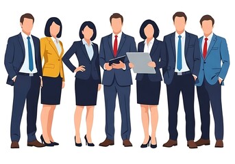 Obraz premium Teamwork and business success concept