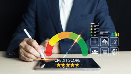 Mobile banking analysis checks personal credit score rating. Good digital financial health ensures money budget safety. Online business bank card manages finance