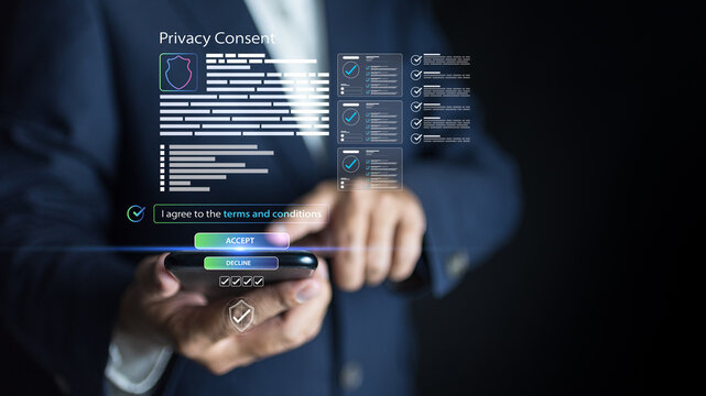 Security authentication control ensures datum protection. Digital privacy policy requires cookie compliance. Conformity regulation needs consent permission tracking setting