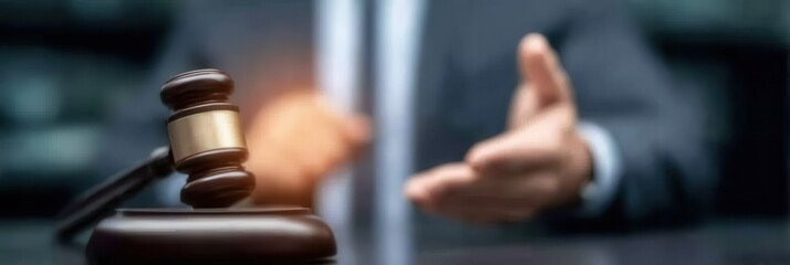 A calm legal moment as a broker balances authority while share excitement and loss coexist