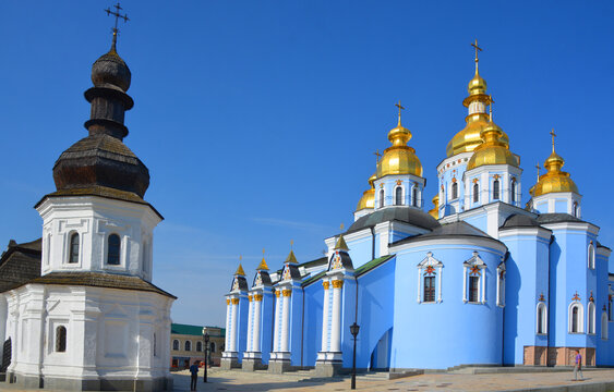  Saint Michael Golden Domed Monastery is a functioning monastery. The monastery is located on the right bank of the Dnieper River northeast of the Saint Sophia Cathedral.
