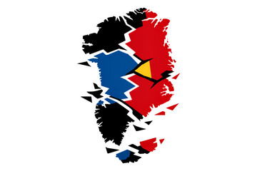 Fototapeta premium 3D Sell Signal Mobile Trading Smartphone Illustration isolated on transparent background