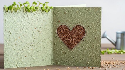 Eco Friendly Valentine Card