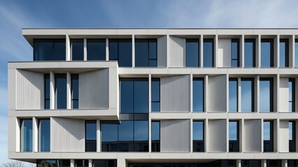 Modernist Building Facade Design