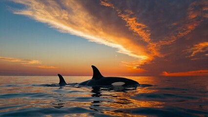 Fototapeta premium an orca whale 